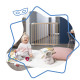 Ґрати дерев'яні Badabulle Deco Pop сірі, арт. B025226