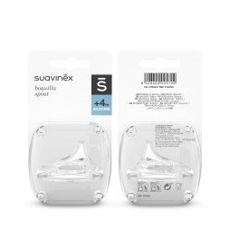Силіконова соска з носиком Suavinex, з 4 місяців, 1 шт., арт. 300843