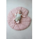 Килимок для гри Water Lily Vintage Nude, 95x95 см, Lorena Canals, BBM-LILY-VNU в дитячу кімнату