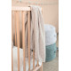 В'язаний плед Biscuit Dune White, 90x120 см, Lorena Canals, BLC-BISC-DWH в дитячу кімнату