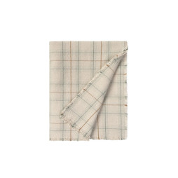 Плед дитячий Tartan Blue Sage, Lorena Canals — ручна робота, BLK-HL-TAR-BS