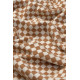 В'язаний плед Tiles Toffee, 80x100 см, Lorena Canals, BLK-TILES-TOF в дитячу кімнату