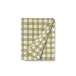 В'язаний плед Vichy Matcha, 80x100 см, Lorena Canals, BLK-VICHY-MAT