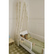 В'язаний плед Vichy Matcha, 80x100 см, Lorena Canals, BLK-VICHY-MAT в дитячу кімнату