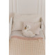 В'язаний плед Vichy Rose, 80x100 см, Lorena Canals, BLK-VICHY-ROS в дитячу кімнату