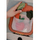 Тканевая книжка Cool Kids Eat Healthy, Lorena Canals, арт. BOOK-GARDEN в детскую комнату