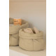 Кошик Set of two quilted baskets - Bambie Olive, Set of 2: Ø 30x20 см Ø 15x15 см, Lorena Canals, BSK-BAM-OLV в дитячу кімнату