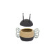 Кошик для іграшок Lorena Canals BeeBaby Ø 15 x 15 см, BSK-BEEBABY в дитячу кімнату