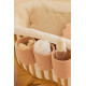 Кошик crib Bobby Vintage Nude, 12x32x10 см, Lorena Canals, BSK-CBOB-VNU в дитячу кімнату