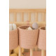 Кошик crib Bobby Vintage Nude, 12x32x10 см, Lorena Canals, BSK-CBOB-VNU в дитячу кімнату