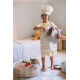 Набор кухонных аксессуаров из хлопка Little Chef Lorena Canals, арт. BSK-CHEF в детскую комнату