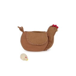 Декоративний кошик «Куриця Toffee», Farm, Lorena Canals, арт. BSK-CHICKEN