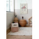 Корзина «Домик Vintage Nude», Eco-City 22x22x34 см, Lorena Canals, арт. BSK-HOUSE-VNU в детскую комнату