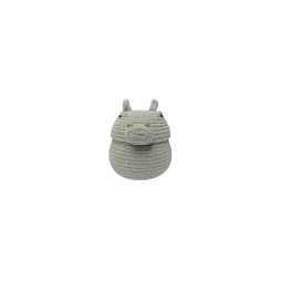 Кошик Mini Henry the Hippo, Ø15x15 см, Lorena Canals, BSK-MIHIPO