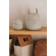 Кошик Mini Henry the Hippo, Ø15x15 см, Lorena Canals, BSK-MIHIPO в дитячу кімнату