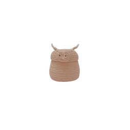 Кошик Mini Peggy the Pig, Ø17x15 см, Lorena Canals, BSK-MIPEGG