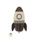 Кошик Lorena Canals GIANT ROCKET 43x43x68 cm, арт. BSK-ROCKET | Купити в Києві в KIOSK для МАМ