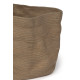 Корзина большая хлопковая Stonewashed Wide Soil Brown, Lorena Canals, BSK-SW-SBR-L в детскую комнату