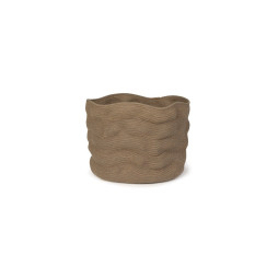 Кошик хлопковая Stonewashed Tall Soil Brown, Lorena Canals, BSK-SW-SBR-M