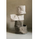 Кошик хлопковая Stonewashed Tall Soil Brown, Lorena Canals, BSK-SW-SBR-M в дитячу кімнату