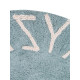 Килим бавовняний Round ABC Vintage Azul Natural Ø 150 см, Lorena Canals, C-ABC-VBN в дитячу кімнату