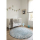 Килим бавовняний Round ABC Vintage Azul Natural Ø 150 см, Lorena Canals, C-ABC-VBN в дитячу кімнату