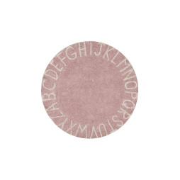Килим бавовняний Round ABC Vintage Nude Natural Ø150 см, Lorena Canals, C-ABC-VNN