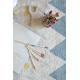 Ковер Lorena Canals Azteca Natural - Vintage Blue 140*200, арт. C-AZ-NVB-L в детскую комнату