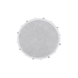Килим бавовняний Bubbly Light Grey Ø 120 см, Lorena Canals , C-BUBBLY-GR