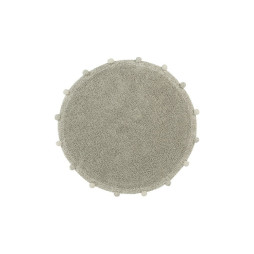 Килим бавовняний Bubbly Olive Natural Ø120 см, Lorena Canals, C-BUBBLY-OLV