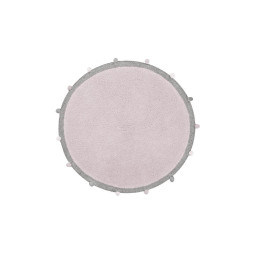 Килим бавовняний Bubbly Soft Pink Ø 120 см, Lorena Canals , C-BUBBLY-PK