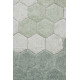 Ковер хлопковый круглый Ø 140 , Round Honeycomb Blue Sage, Plaster Miodu, Planet Bee, Lorena Canals, C-COMB-BSG в детскую комнату