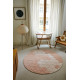 Килим бавовняний круглий Ø 140, Round Honeycomb Rose, Plaster Miodu Róż, Planet Bee, Lorena Canals, C-COMB-ROS в дитячу кімнату