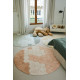 Килим бавовняний круглий Ø 140, Round Honeycomb Rose, Plaster Miodu Róż, Planet Bee, Lorena Canals, C-COMB-ROS в дитячу кімнату