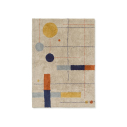 Килим бавовняний Geometrical Shapes, 120x160 см, Lorena Canals, C-GEOM-S