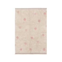 Килим бавовняний Hippy Dots Natural Vintage Nude, 120x160 см, Lorena Canals, C-HIDO-VNU