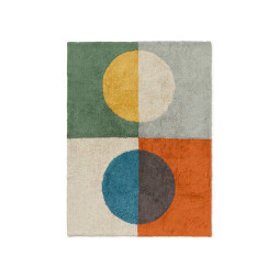 Килим бавовняний Illusion Lens, 200x300 см, Maxi Rugs, Lorena Canals, C-ILLUSION-XL