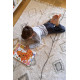 Килим бавовняний KAAROL EARTH 200x300 см Maxi Rugs, Lorena Canals, C-KAA-NAT-XL в дитячу кімнату