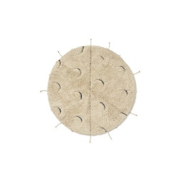 Килим бавовняний Moon Multishape, "Mom, I want to be an astronaut" 100 Ø см, Lorena Canals, C-MOON