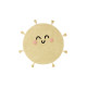 Килим бавовняний You're My Sunshine, Mr Wonderful Ø100 см, Lorena Canals, C-MW-MYSUN | Купити в Києві в KIOSK для МАМ