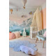 Килим бавовняний PUFFY Dream Blue CHMURKA 110 x 170 см, Lorena Canals, C-PUFFY-DREAM в дитячу кімнату