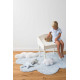 Килим бавовняний PUFFY Dream Blue CHMURKA 110 x 170 см, Lorena Canals, C-PUFFY-DREAM в дитячу кімнату