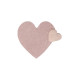 Килим бавовняний PUFFY Love Nude SERCE 160 x 180 см, Lorena Canals, C-PUFFY-LOVE | Купити в Києві в KIOSK для МАМ