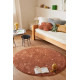 Ковер хлопковый Round Dot Chestnut 140 см, Lorena Canals, C-RDOT-CHS в детскую комнату