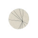 Килим бавовняний Trace Beige Ø 160 см, Lorena Canals, C-TRACE-BEIGE | Купити в Києві в KIOSK для МАМ
