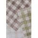 Килим бавовняний Vichy Marron 150×180 см, Swan Lake, Lorena Canals, C-VICHY-MAR-M в дитячу кімнату