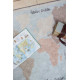 Килим бавовняний Vintage Map 140x200 см, Lorena Canals, C-VINTMAP в дитячу кімнату