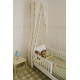 Балдахін Crepe Swan Ivory, 50x245 см | Ø50 см, Lorena Canals, CNP-CRP-IVO в дитячу кімнату