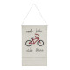 Настінний декор Wall pocket hanger Cool Kids Ride Bikes, 45x70 см, Lorena Canals, HANG-BIKE | Купити в Києві в KIOSK для МАМ