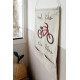Настінний декор Wall pocket hanger Cool Kids Ride Bikes, 45x70 см, Lorena Canals, HANG-BIKE в дитячу кімнату